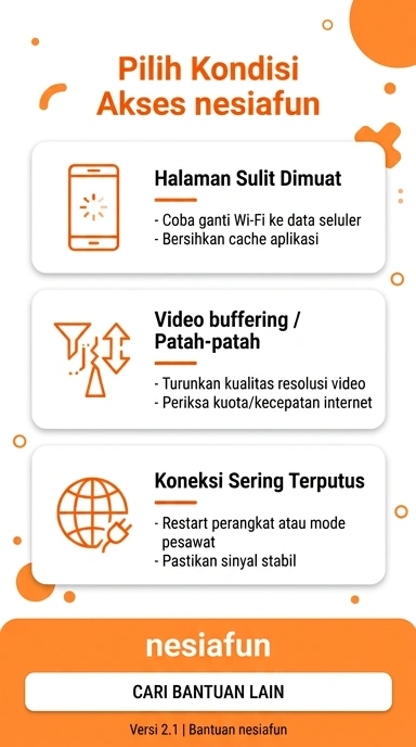 Tampilan link alternatif nesiafun